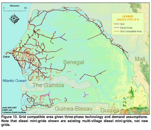 Sample Senegal Grid (see paper 2 for more)
