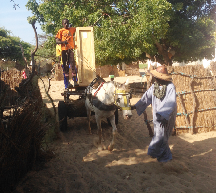 PV controller moving by horse